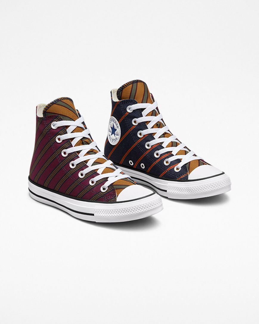 Tenisi Inalti Dama Converse Chuck Taylor All Star Twisted Classics Obsidienne Visinii Inchis | RO KTWXQ478